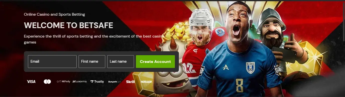 Bonus powitalny dla nowych graczy betsafe