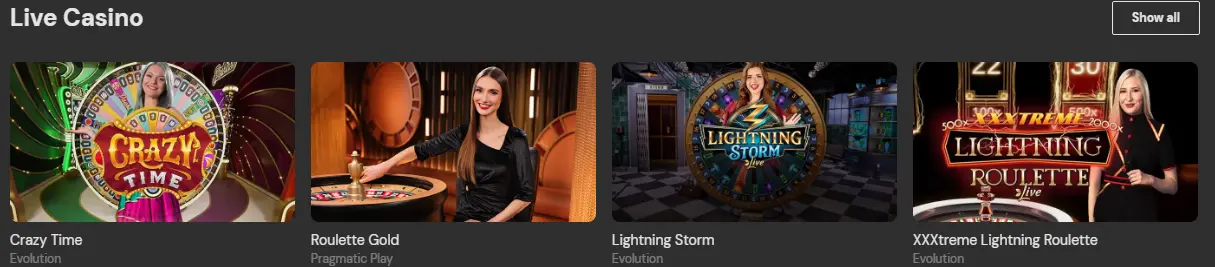 Automaty online w kasynie Betsafe