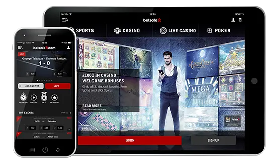 Aplikacja mobilna kasyna Betsafe